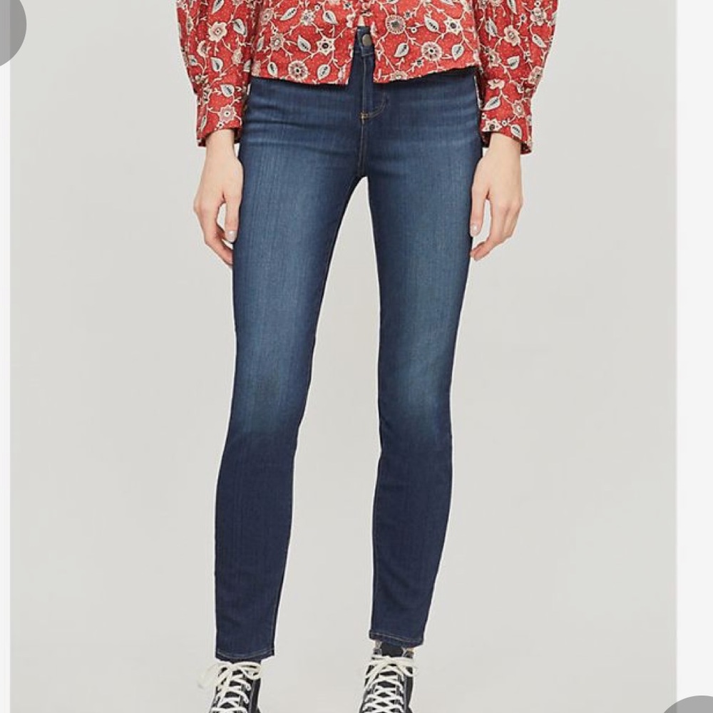 Paige Verdugo midrise skinny ankle jeans, 29